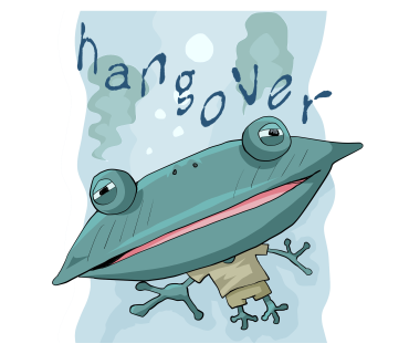 hangover frog